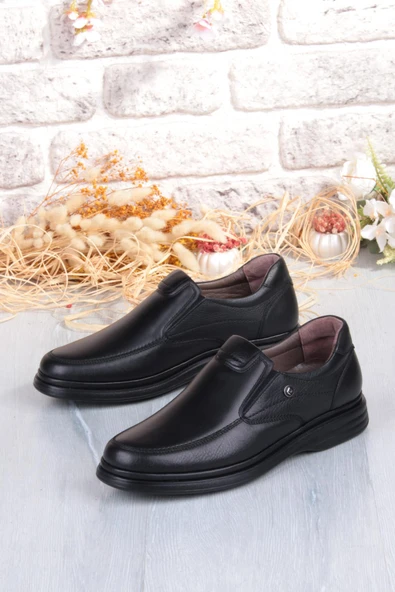 Pierre Cardin 146208 Lastikli Comfy Orijinal Ürün Rahat Yumuşak Hakiki Deri Erkek Ayakkabı - Resim 4