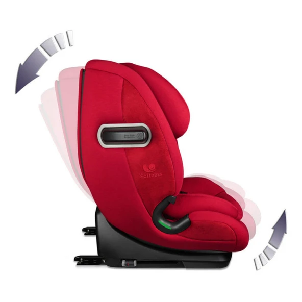 Renolux Olymp I-Size Softness Isofix 9-36 Kg Oto Koltuğu Kırmızı  Kırmızı 15 Ay-12 Yaş - 5