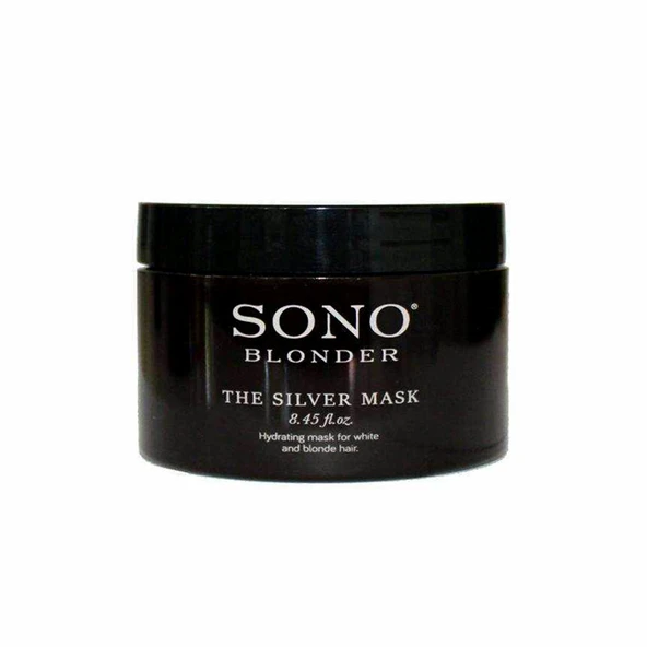 Sono Blonder The Silver Platin Gri Boyalı Saçlar Bakım Maskesi 500ml ürün görseli