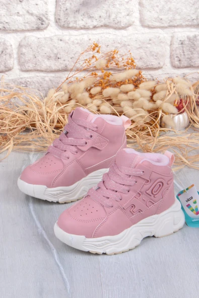 Vicco 946.F25K.449 Milas Pudra Rahat Hafif Kız Çocuk Bot - Resim 3