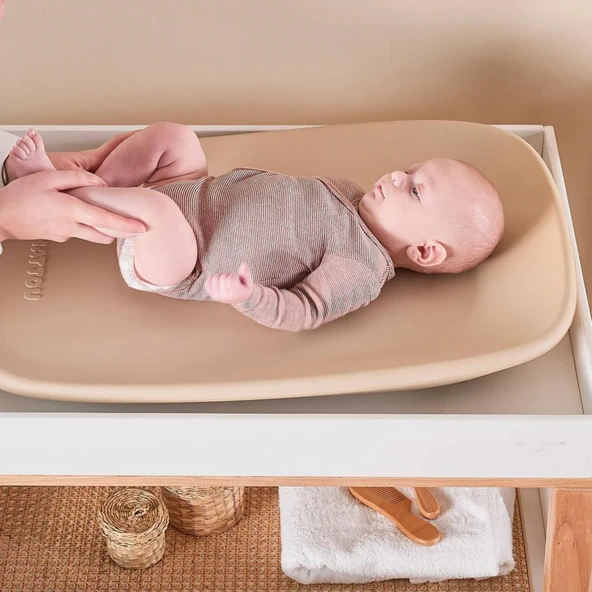 Nattou Softy Alt Değiştirme Minderi 70x50cm Bej  Bej 0+ Ay - 2