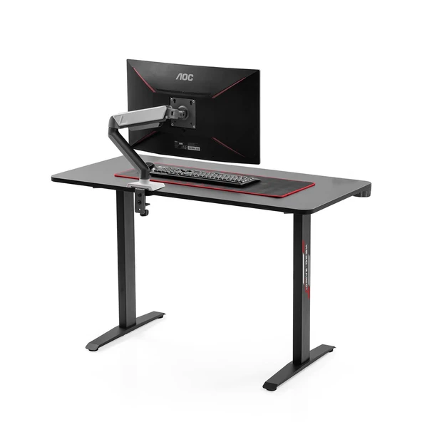 xDrive Rüzgar Oyuncu Masası Siyah (100x60) - Resim 8