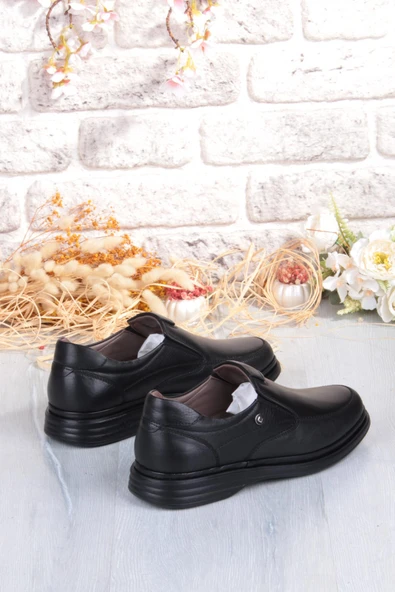 Pierre Cardin 146208 Lastikli Comfy Orijinal Ürün Rahat Yumuşak Hakiki Deri Erkek Ayakkabı - Resim 5