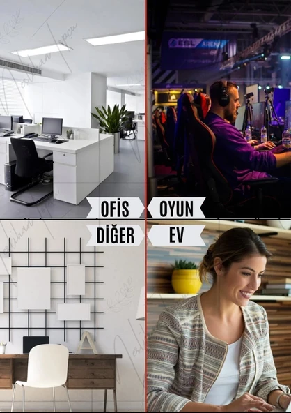 Xxl 90x40 Cm Game Oyuncu Dayanıklı Hassas Ergonomik Siyah Kaymaz Mouse Pad Kenar Dikişli Mousepad - 4