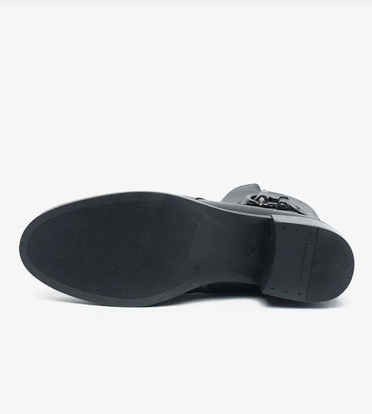 Greyder 59301 Kadın Hakiki Deri Tokalı Femuarlı Urban Bot - 5