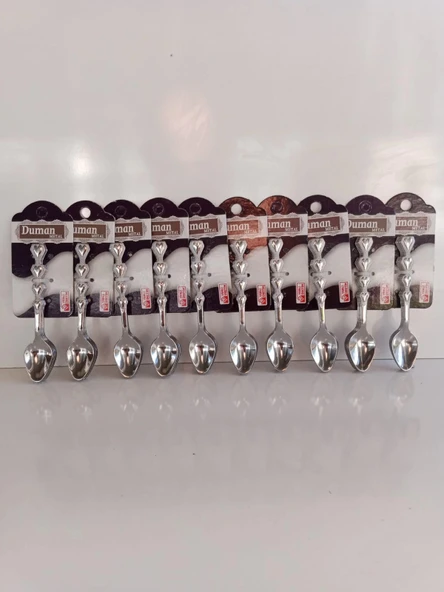 6 lı Çay Kaşığı desenli - Resim 3