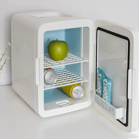 Flamingueo Grimmy Taşınabilir Aynalı ve Ledli Kozmetik Dolabı 10L - 4