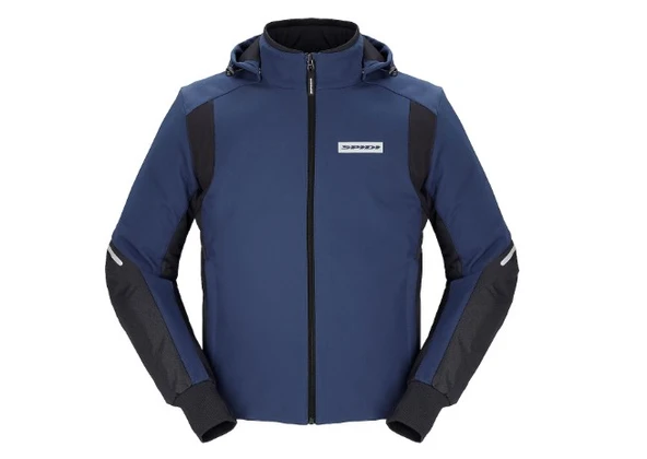 HOODIE ARMOR H2OUT KAPŞONLU MOTOSİKLET MONTU SİYAH LACİVERT - Resim 5