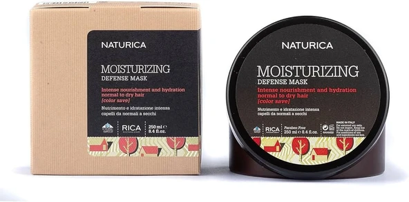 Naturica Moisturizing Defence Besleyici Saç Maskesi 250ml ürün görseli