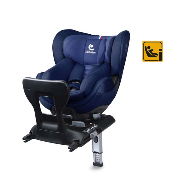 Renolux Gaia I-Size Softness Isofix 0-18 Kg Oto Koltuğu Lacivert  Lacivert 0-4 Yaş - 4
