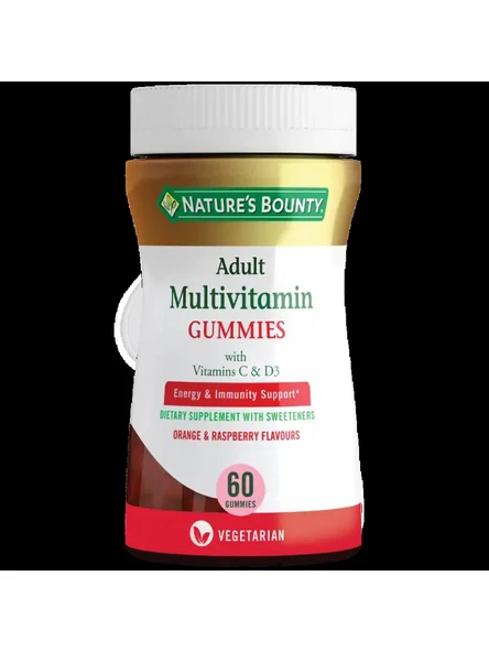 Nature's Bounty Adult Multivitamin 60 Gummies ürün görseli