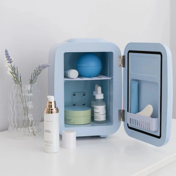 Flamingueo Jon Mini Taşınabilir Kozmetik Buzdolabı 4L - 4