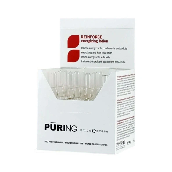 Puring Reinforce Energizing Lotion Cansız Saçlar Losyonu 12x10ml ürün görseli