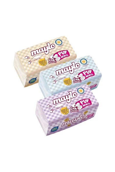 Maylo Puf Mendil 150'li 10 Adet
