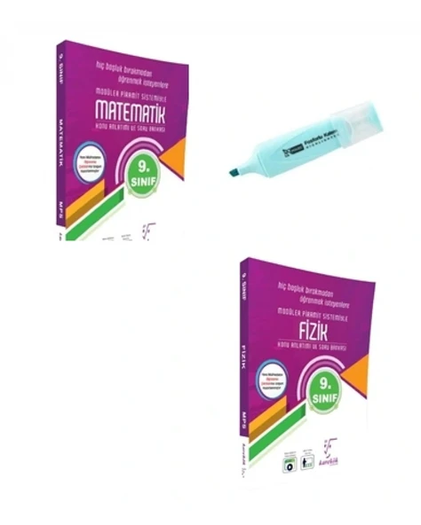 9.Sınıf Matematik Ve Fizik MPS Konu Anlatımı Soru Bankası (Yeni Müfredat)
