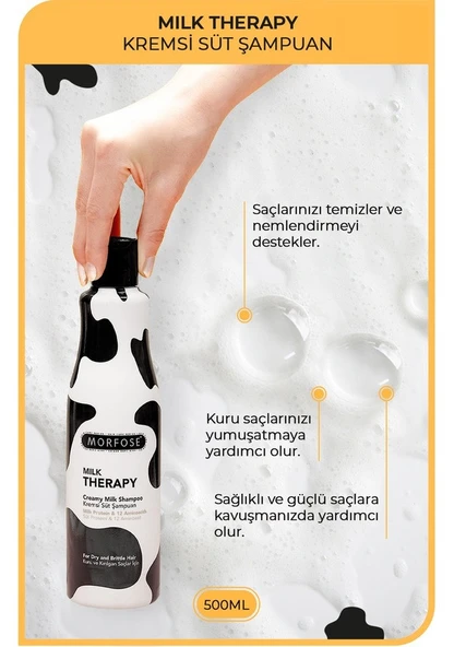 Morfose Milk Therapy 500 ml Süt Şampuan - Resim 2