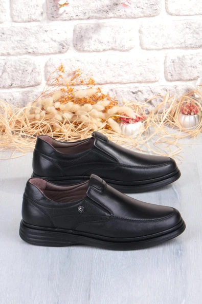 Pierre Cardin 146208 Lastikli Comfy Orijinal Ürün Rahat Yumuşak Hakiki Deri Erkek Ayakkabı - Resim 2