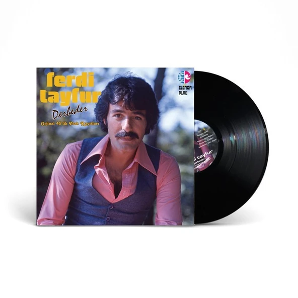 Ferdi Tayfur Derbeder Orijinal 45'lik Plak Kayıtları - Plak - 3