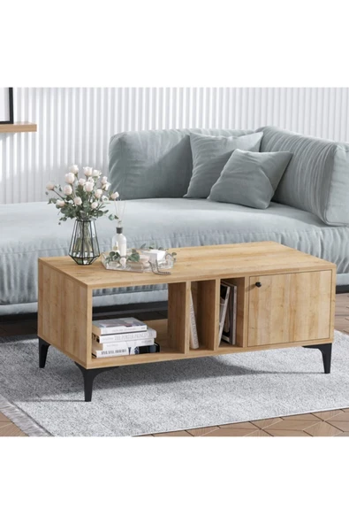 Decormet Rigo Sehpa Safir Meşe -Dec-20037 - Resim 2