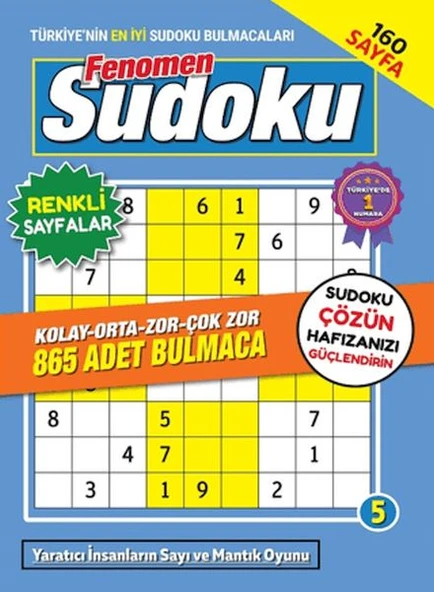 Fenomen Sudoku 5 ürün görseli 1