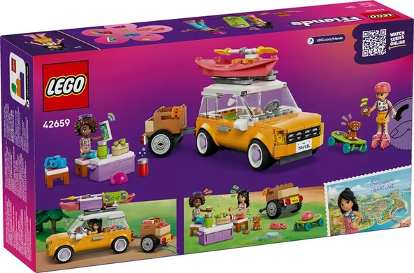 Lego Friends Arkadaşlık Seyahat Arabası 42659 - Resim 3