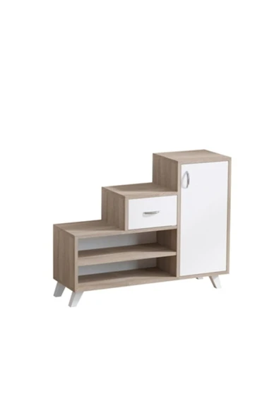 Decormet Retro Ayakkabı Dolabı Sonoma - Resim 7