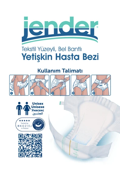 Jender Bel Bantlı Hasta Bezi L 30'lu - 3
