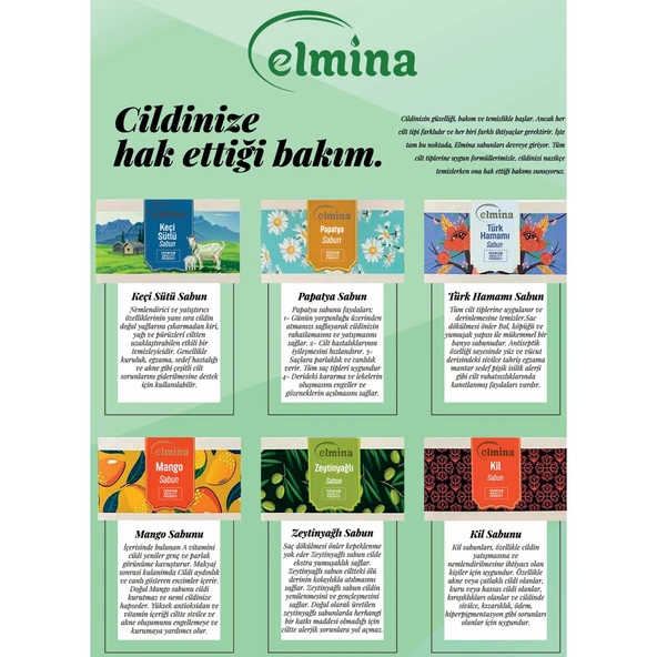 Elmina Sabun EŞŞEK SÜTÜ – Nemlendirici Doğal Sabun (100 gr) - 2