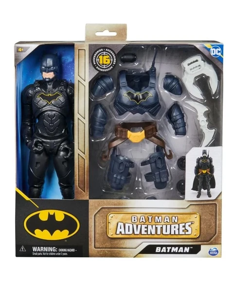 Batman - 16 Zırh Aksesuarı ile 30 cm Aksiyon Figürü - 8