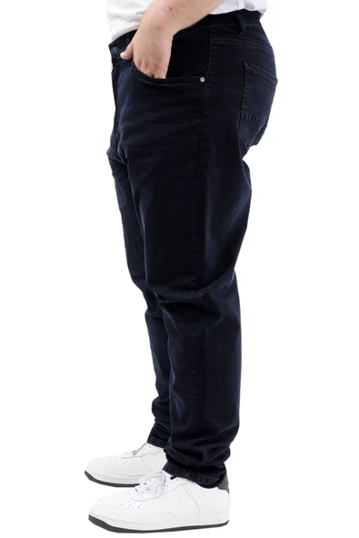Mode XL Büyük Beden Erkek Pantolon Kot 21920 Blueblack - 2