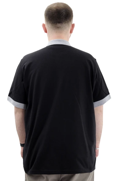 Mode XL Büyük Beden Erkek Polo Yaka T-Shirt POLO SPORT U24323 Grimelanj - Resim 4