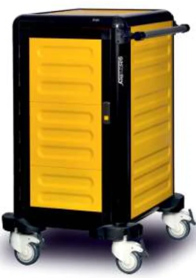 Gastrolley tekli Gn Küvet Taşıma Arabası 75 (2 Yanı+ Arka Kapalı+ Kapılı) ürün görseli