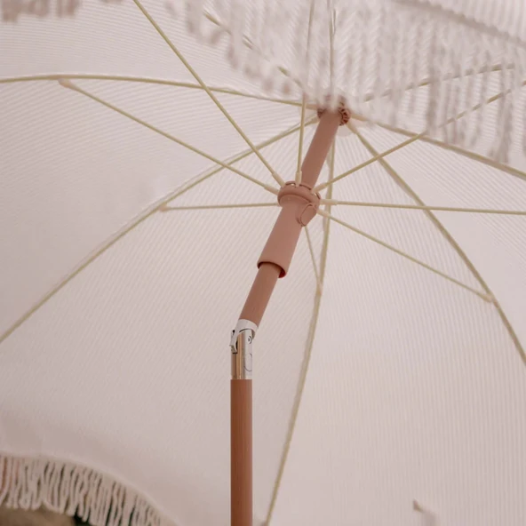 Flamingueo Marion Plaj ve Bahçe Şemsiyesi Bej - 5