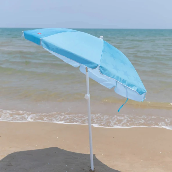 Flamingueo Cyndi Plaj Şemsiyesi Mavi - 3