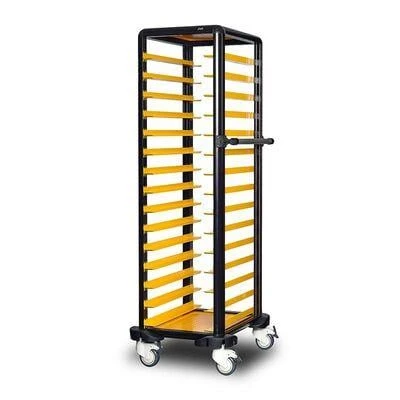 Gastrolley 150 Tekli Servis Tepsi Arabası, EtRafı Açık, 57x71x174 cm ürün görseli 1