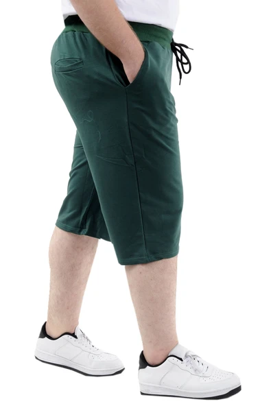 Mode XL Büyük Beden Erkek Kapri Straight Basic 20500 Nefti - Resim 3