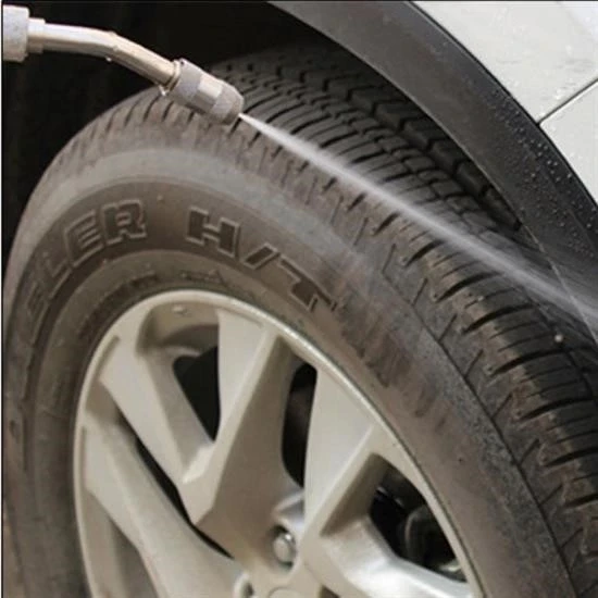 Bahçe Sulama Araç Oto Yıkama Temizlik Tazyikli Su Püskürtme Yüksek Basınçlı Hortum Ucu Aparatı 50 Cm - Resim 3