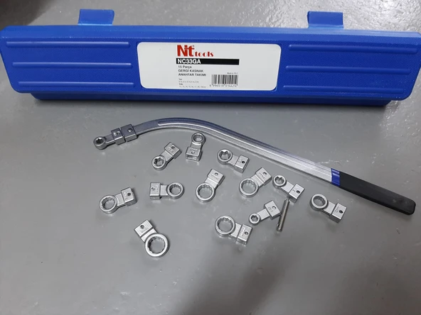 Nt Tools Triger Kayışı Gergi Kasnak Anahtar Takımı 15 Parça NC33GA - Resim 3