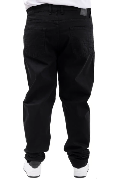 Mode XL Büyük Beden Erkek Kot Pantolon Klasik NEPTN 24900 Siyah - 4