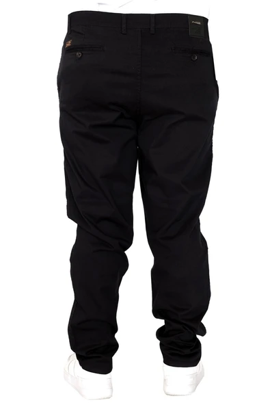 Mode XL Büyük Beden Erkek Gabardin Pantolon Doğa 22850 Siyah - Resim 8