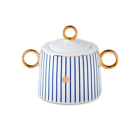 Jumbo Navy 15 Parça Çay ve Kahve Seti - Resim 4