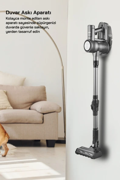 Sinbo Svc-8632 Elektrikli Süpürge-Gri - Resim 6