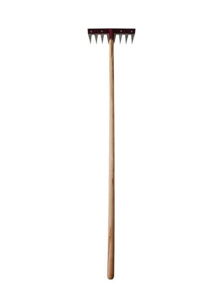 8 Dişli Ot Yolma Çelik Tırmık Çapası 3 mm Paslanmaz Çelik Bıçak 27 cm - 2