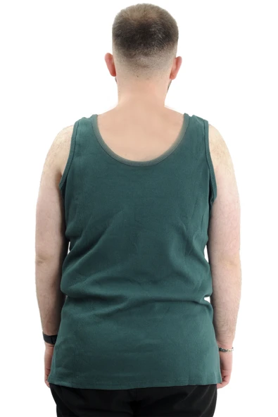 Mode XL Büyük Beden Erkek Kolsuz Atlet 6341 Nefti - 4