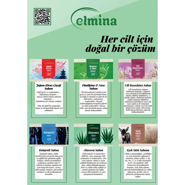 Elmina Sabun EŞŞEK SÜTÜ – Nemlendirici Doğal Sabun (100 gr) - 3