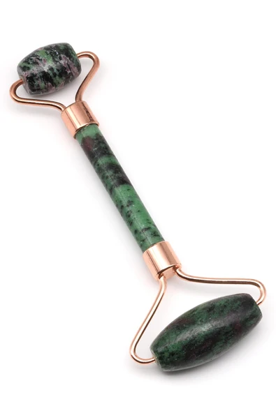 Anyolit Doğal Taş Masaj Taşı Rose Renkli - Face Roller - 2