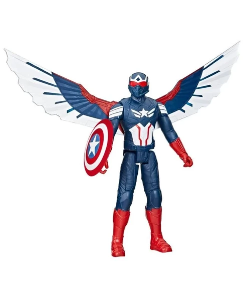 Marvel Studios Titan Hero Series Deluxe Kaptan Amerika Aksiyon Figür