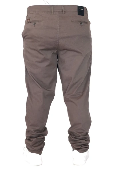Mode XL Büyük Beden Erkek Gabardin Pantolon Doğa 22850 Haki - 7