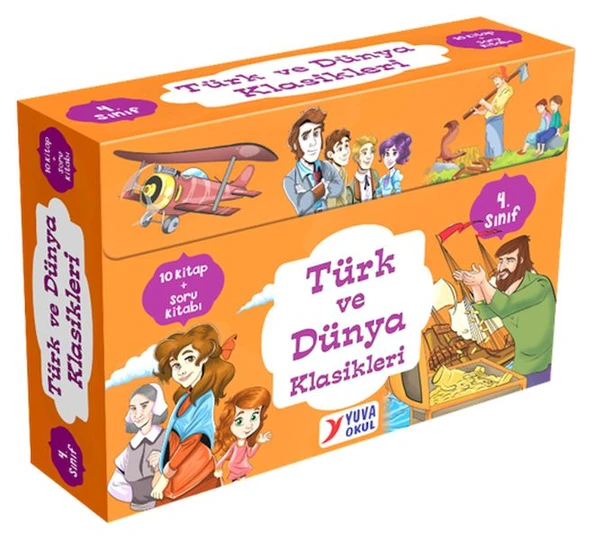 4. Sınıflar için Türk ve Dünya Klasikleri (10 Kitap) ürün görseli 1