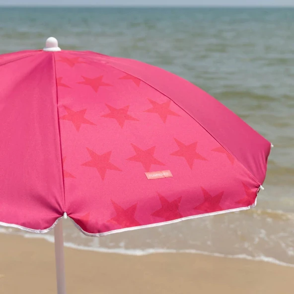 Flamingueo Cyndi Plaj Şemsiyesi Pembe - 3